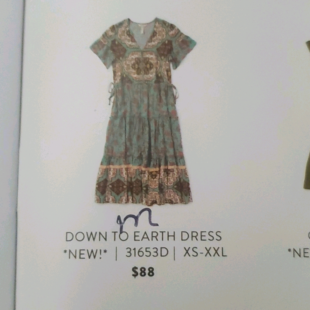 Down to earth dress